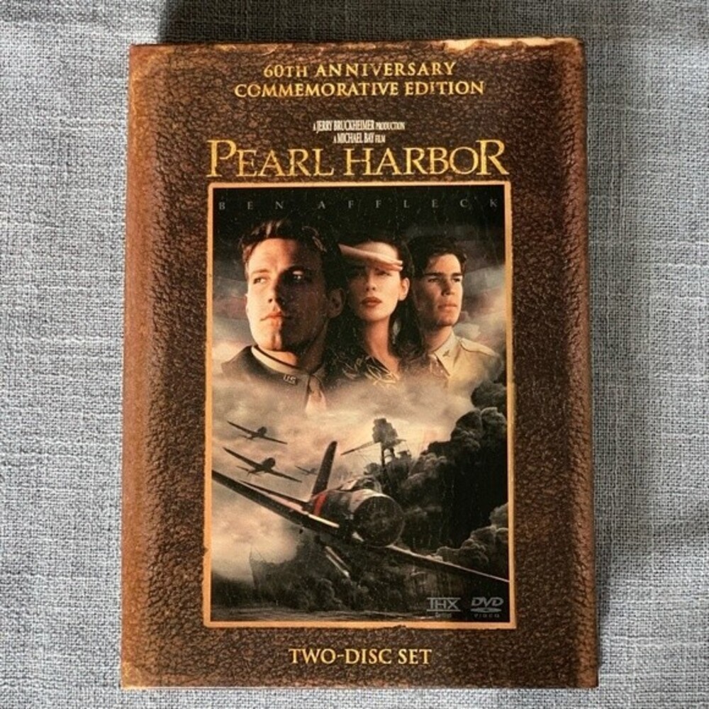 Pearl Harbor DVD Movie Military 60th Anniversary Commemorative Ed. 2 Disc Set